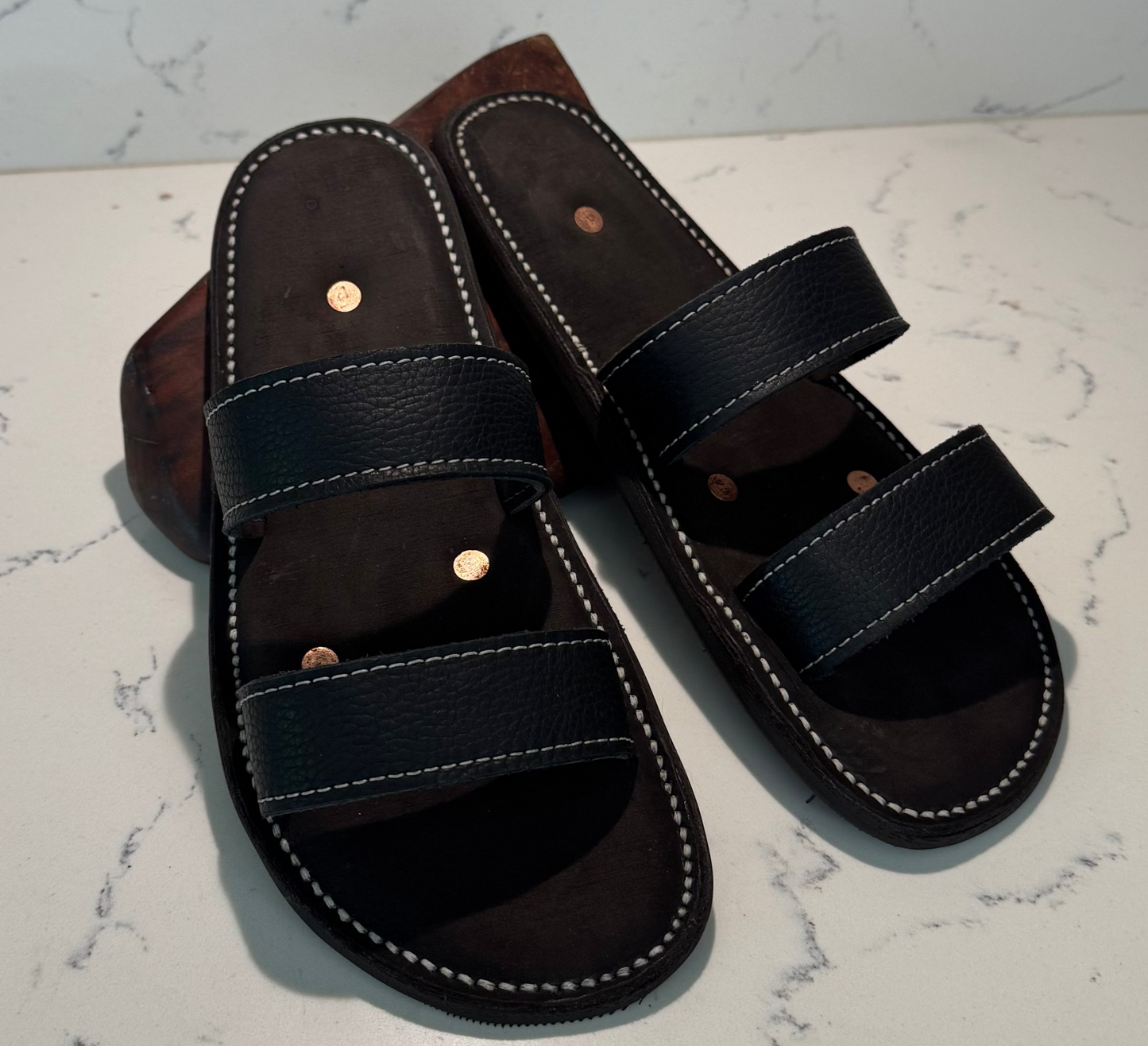 BLACK DOBLE SLIDES