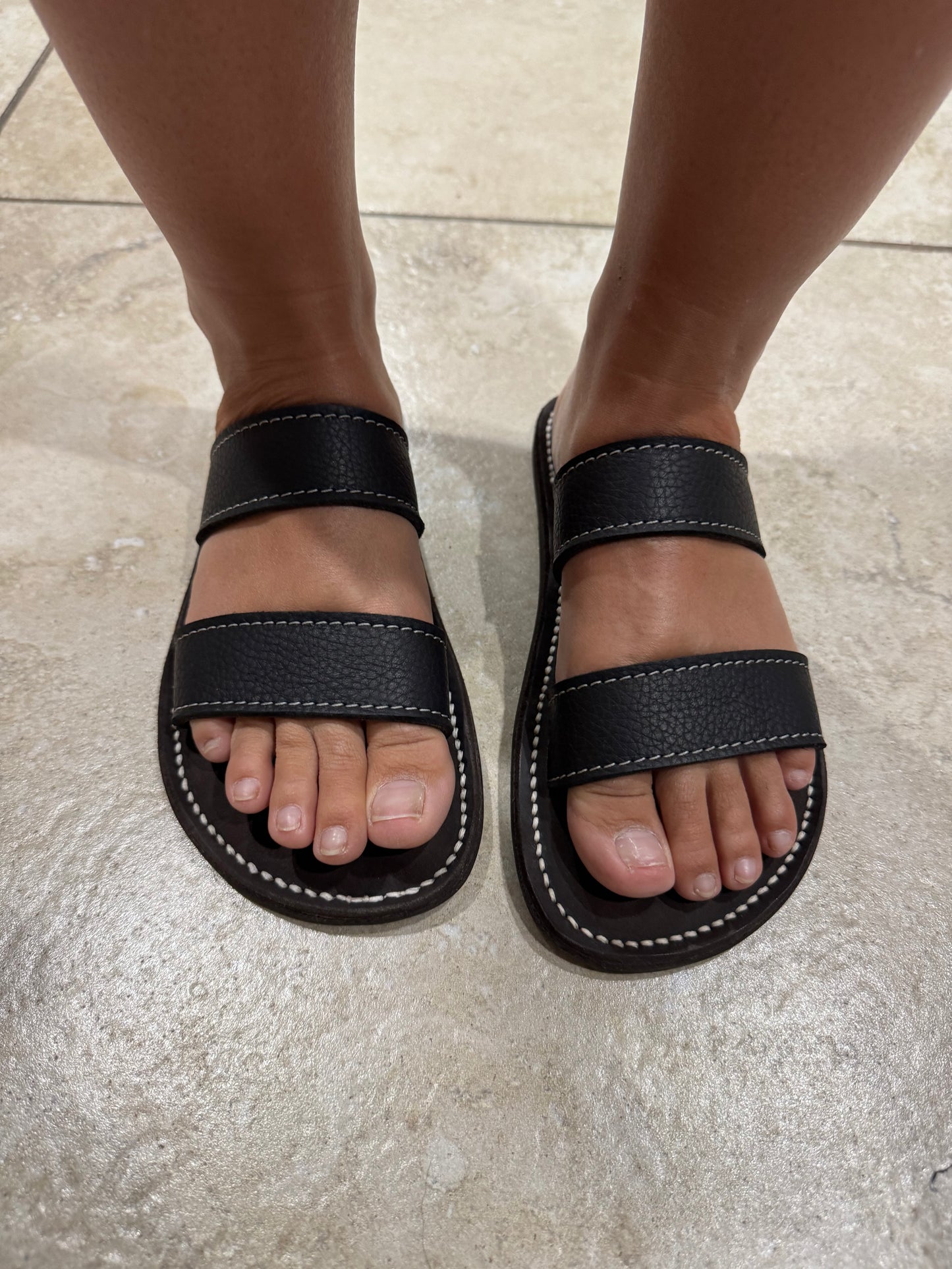 BLACK DOBLE SLIDES
