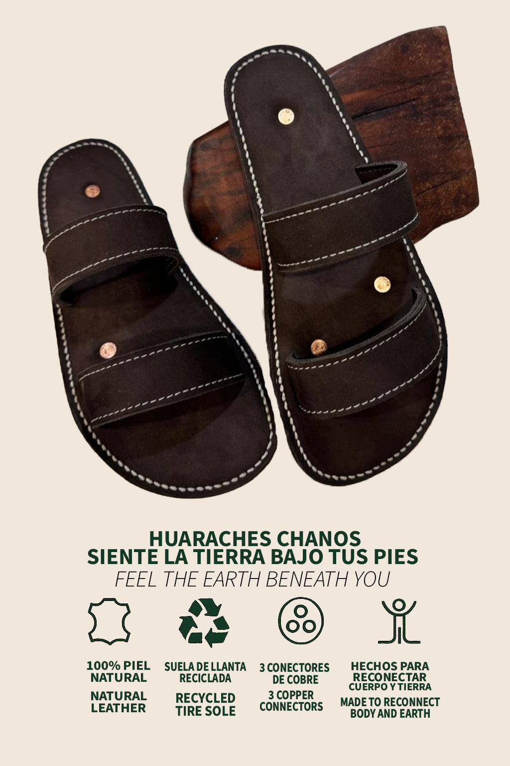 BROWN DOBLE SLIDES
