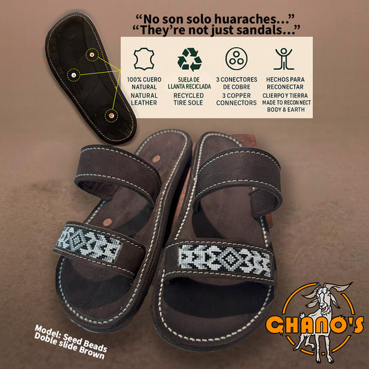 GLASS BEADWORK DOBLE SLIDES